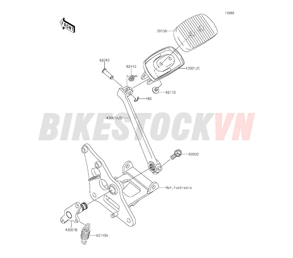 CHASSIS BRAKE PEDAL