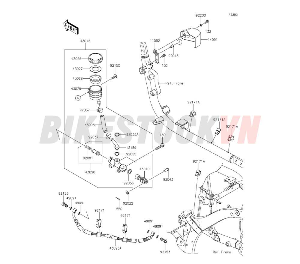 CHASSIS REAR MASTER CYLINDER