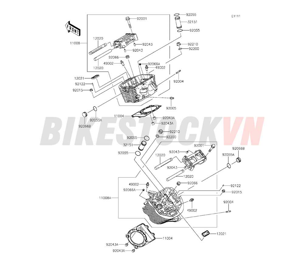 ENGINE CYLINDER HEAD