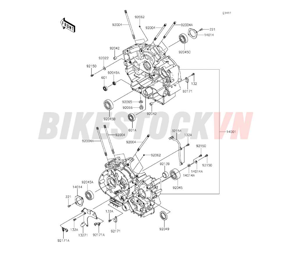 ENGINE CRANKCASE