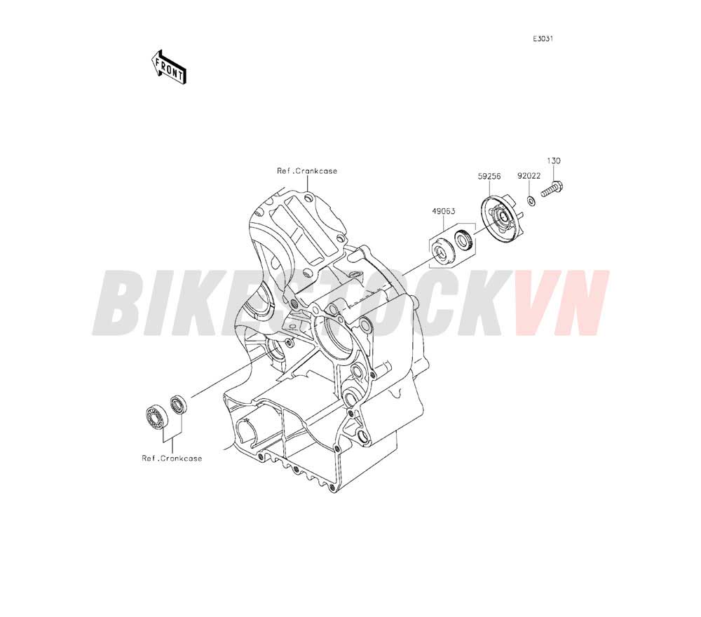 ENGINE WATER PUMP