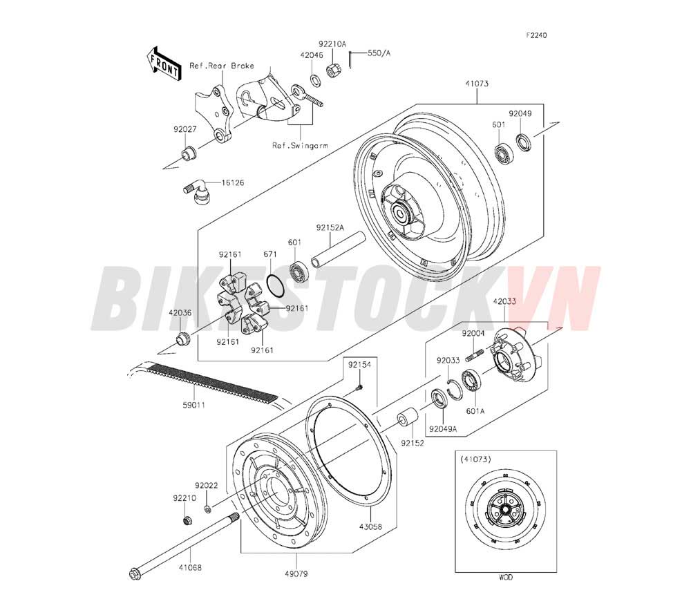 CHASSIS REAR HUB