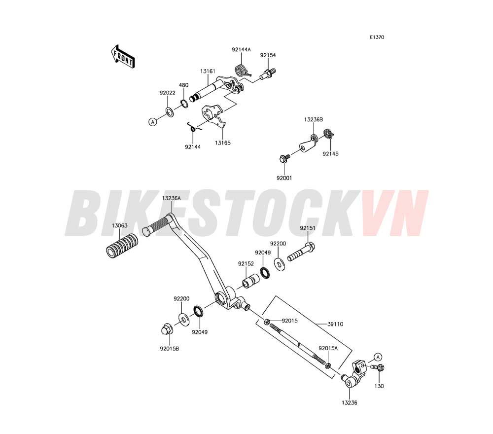 ENGINE GEAR CHANGE MECHANISM