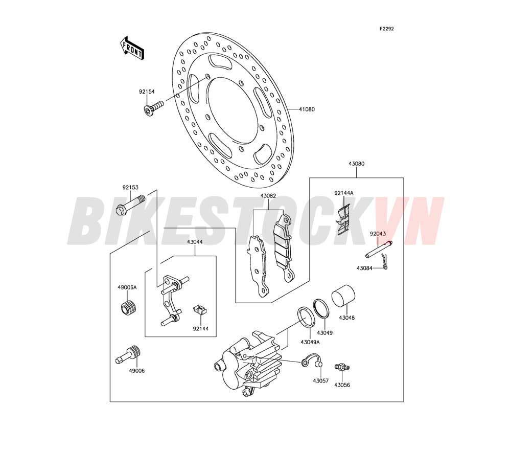 CHASSIS FRONT BRAKE