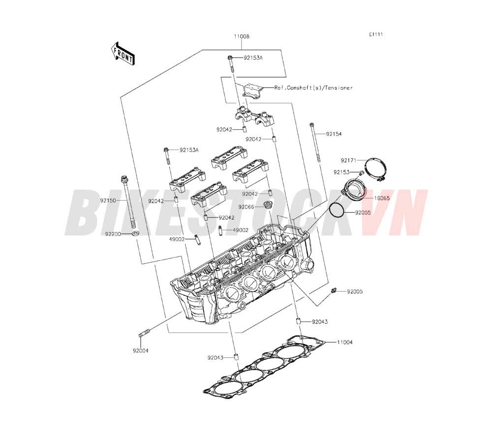 ENGINE CYLINDER HEAD