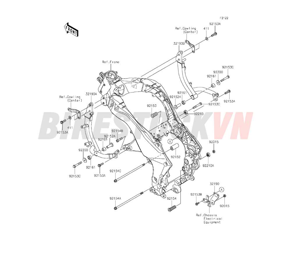 CHASSIS ENGINE MOUNT