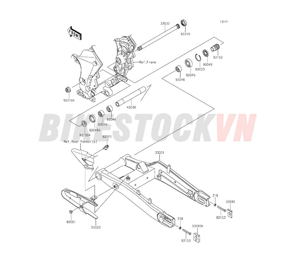 CHASSIS SWINGARM