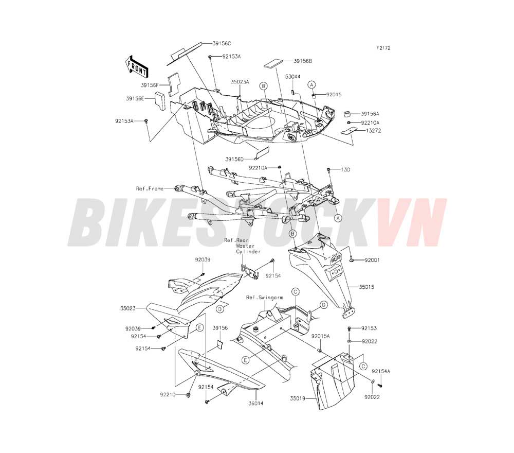 CHASSIS REAR FENDER(S)