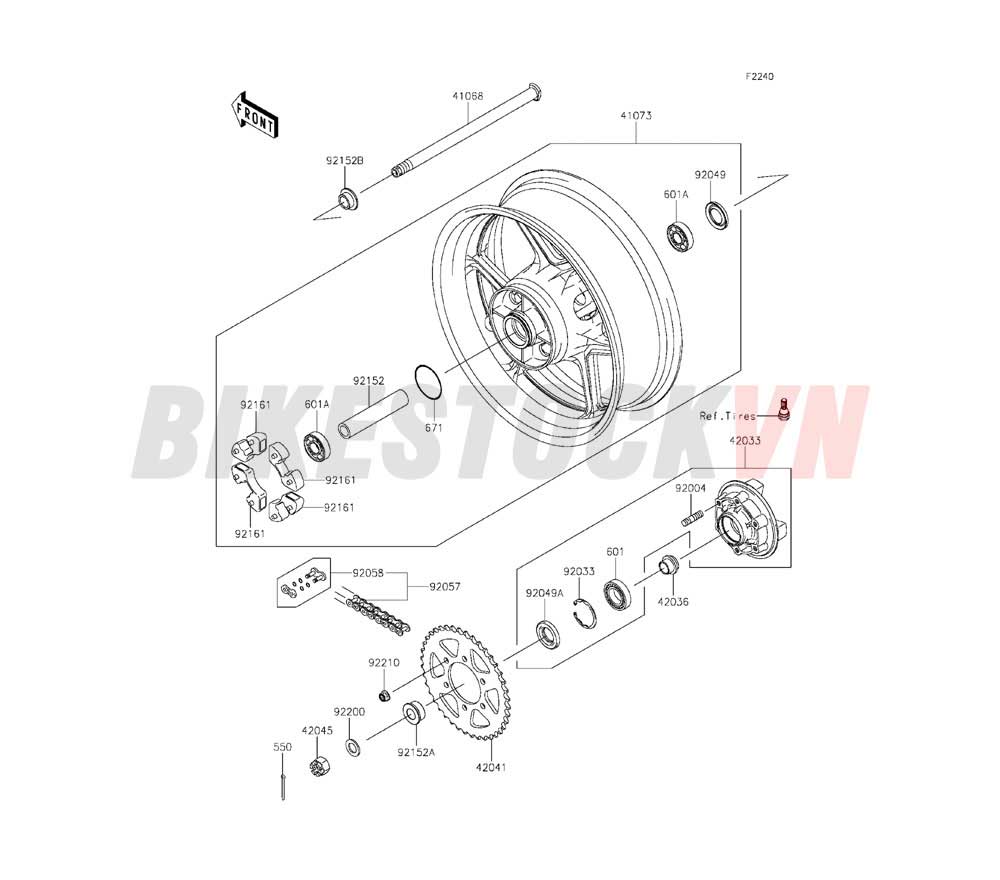 CHASSIS REAR HUB