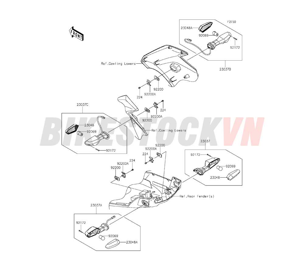 CHASSIS TURN SIGNALS