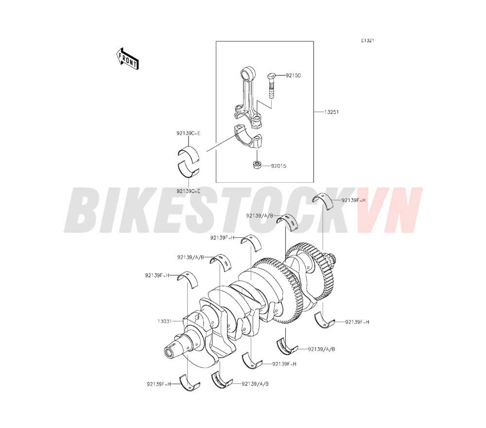 ENGINE CRANKSHAFT