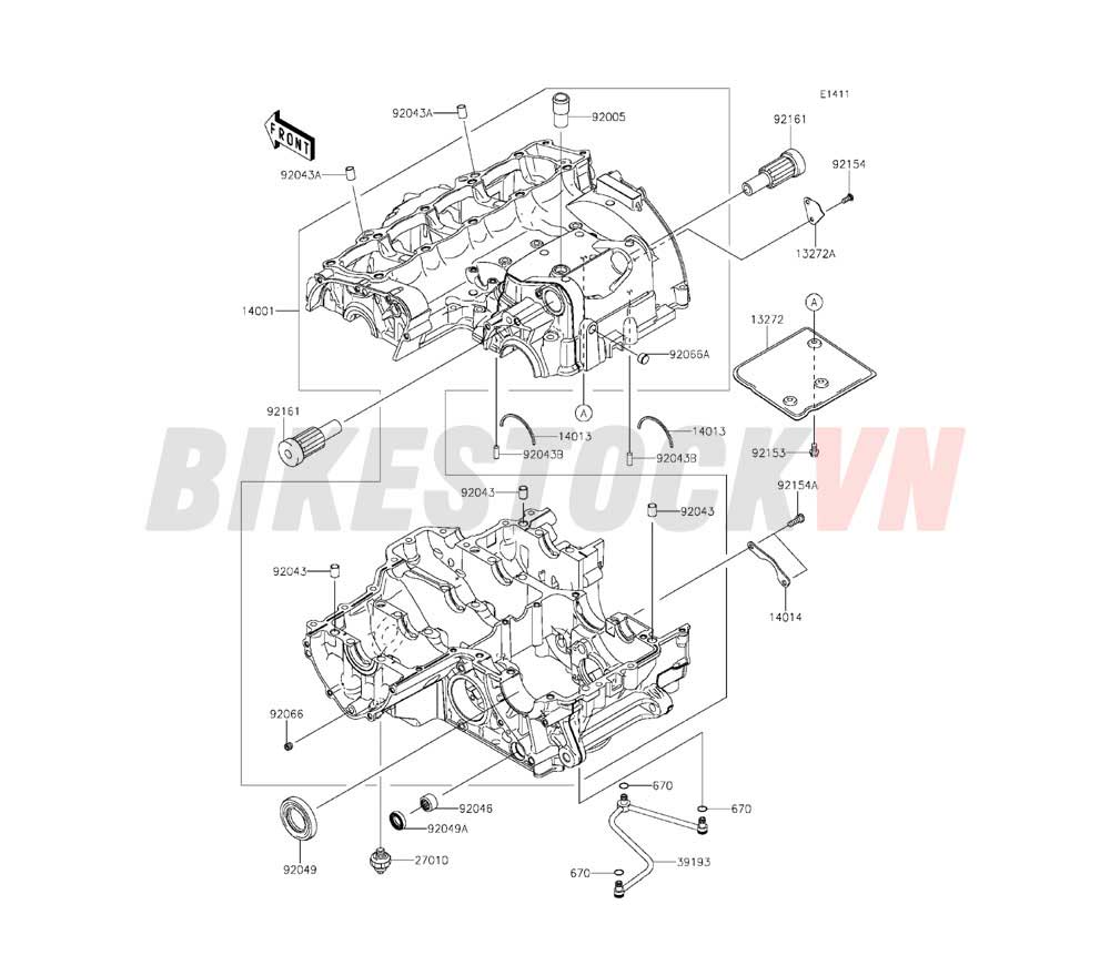 ENGINE CRANKCASE