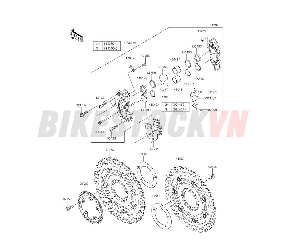 CHASSIS FRONT BRAKE