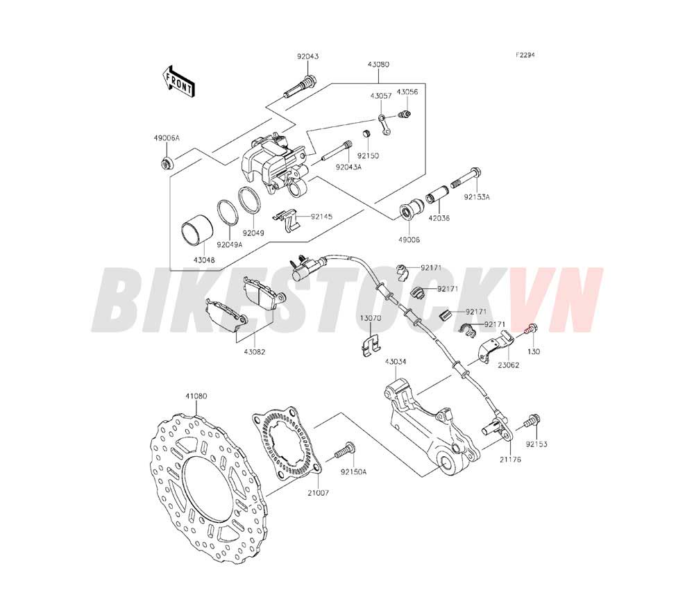 CHASSIS REAR BRAKE