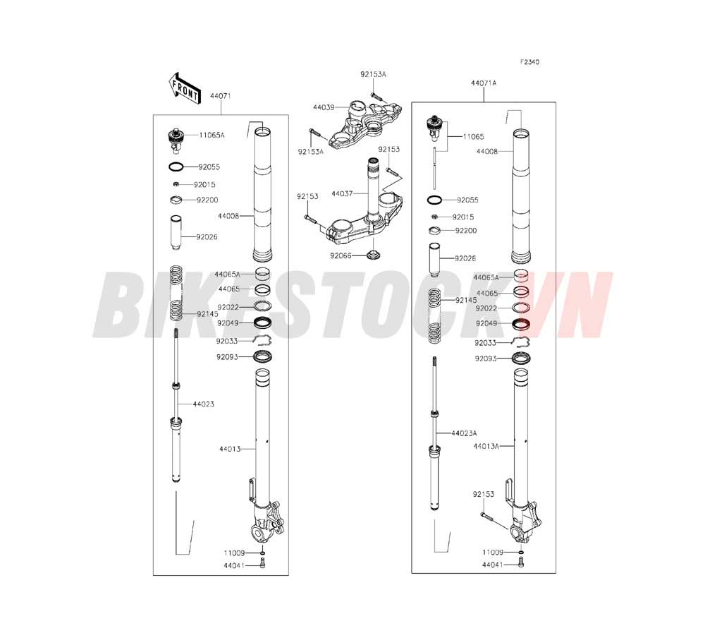 CHASSIS FRONT FORK