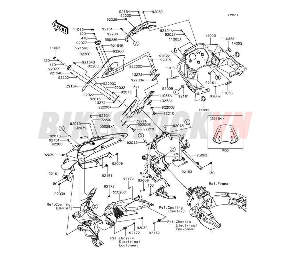 CHASSIS COWLING (UPPER)