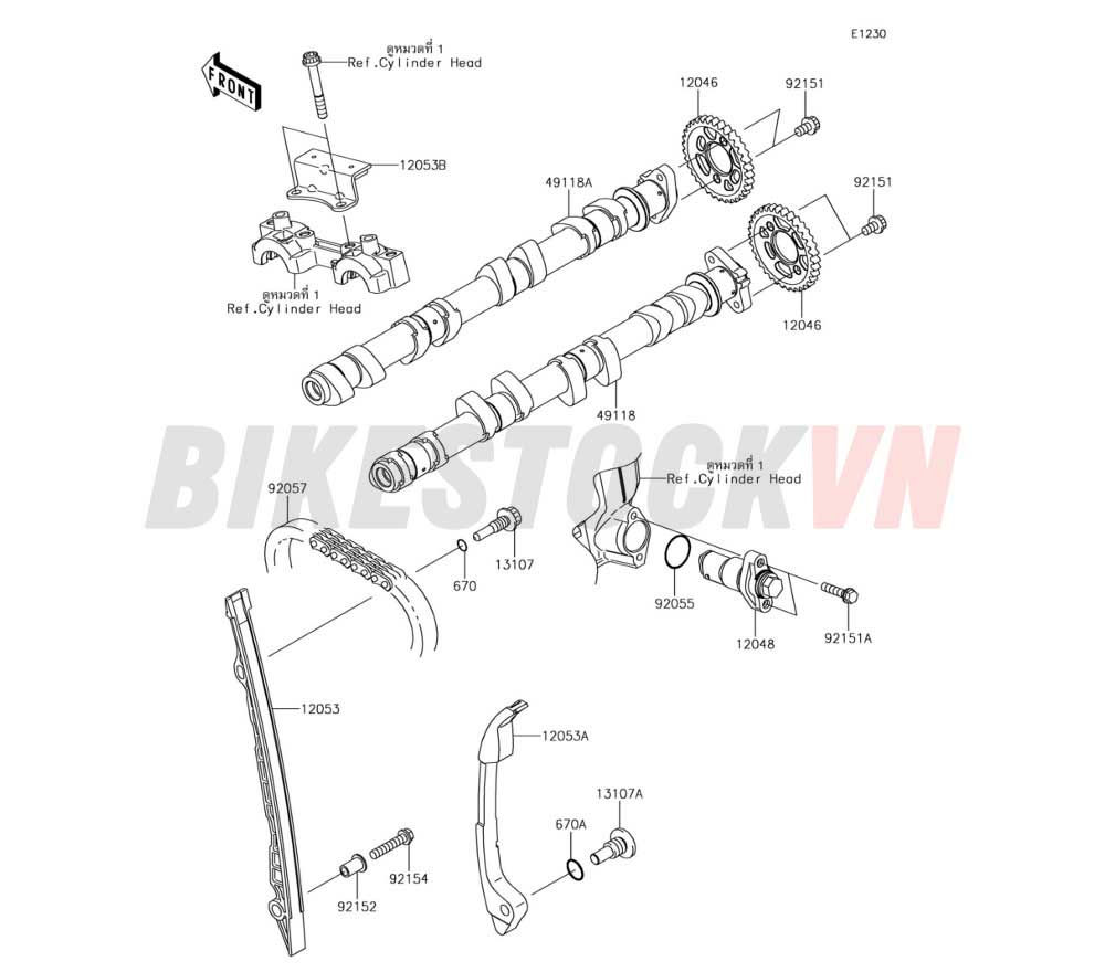 CAMSHAFT(S) TENSIONER