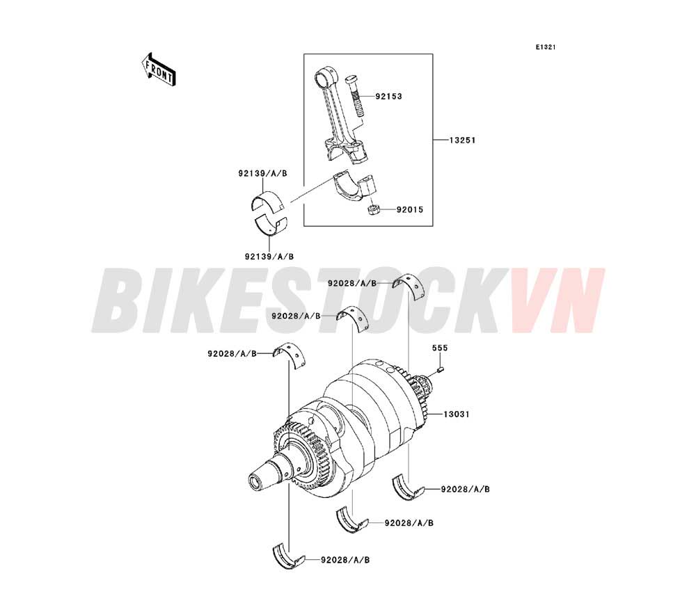 ENGINE CRANKSHAFT