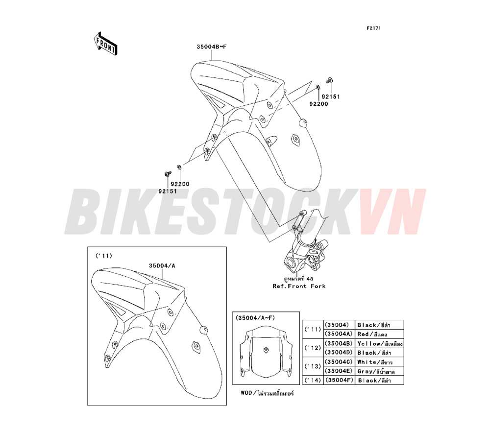 CHASSIS FRONT FENDER(S)