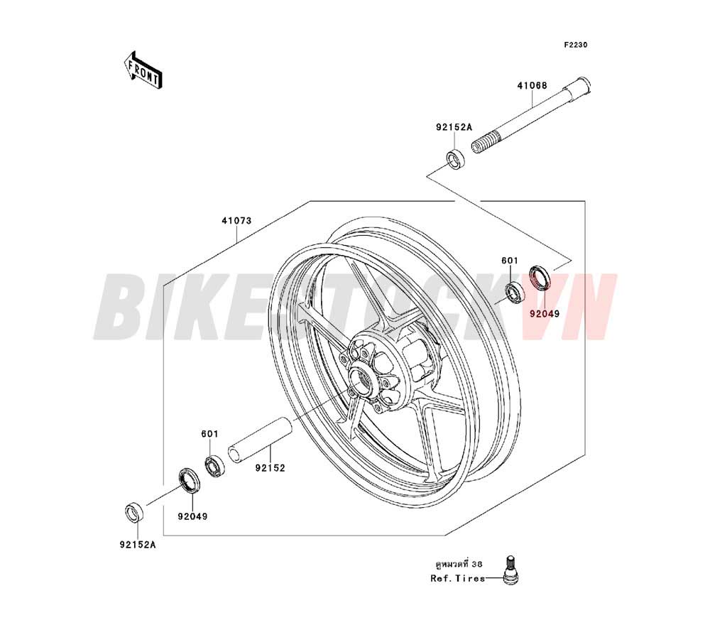 CHASSIS FRONT HUB