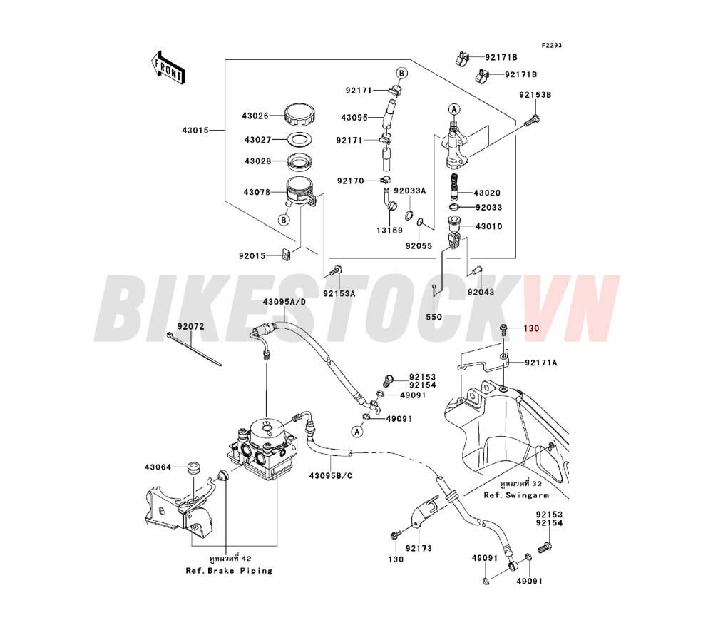 CHASSIS REAR MASTER CYLINDER