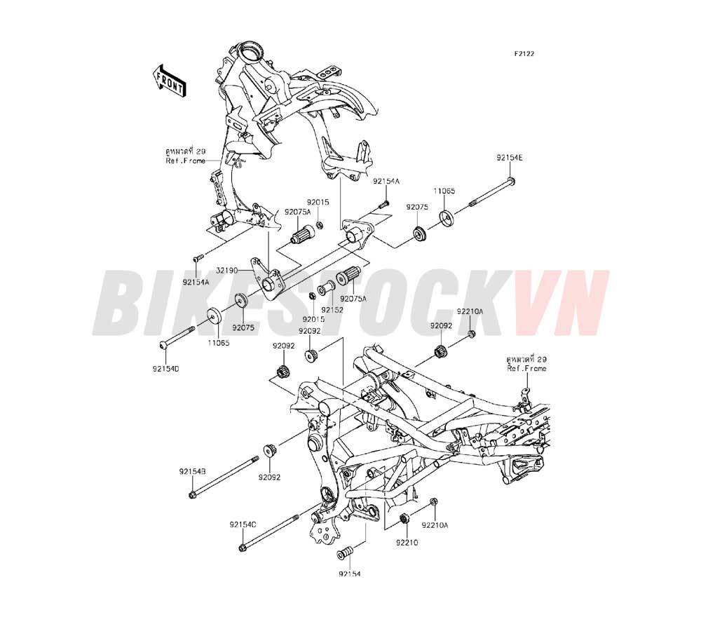 CHASSIS ENGINE MOUNT