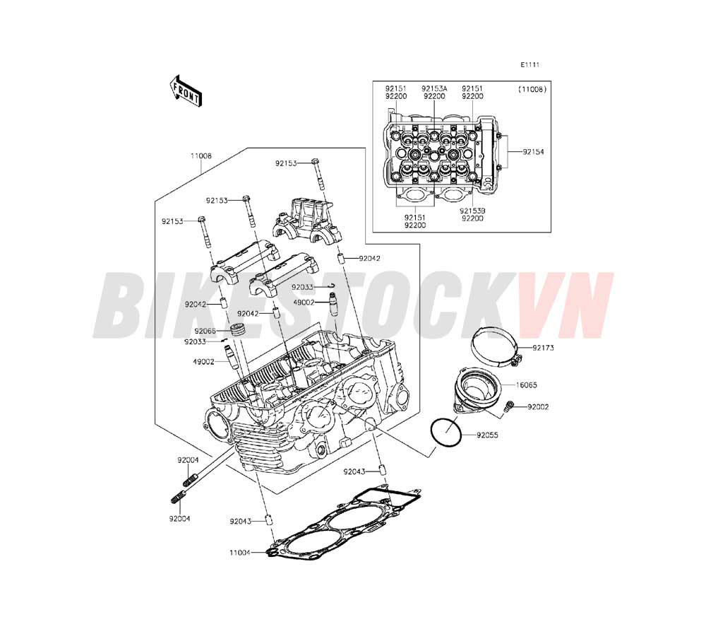 ENGINE CYLINDER HEAD