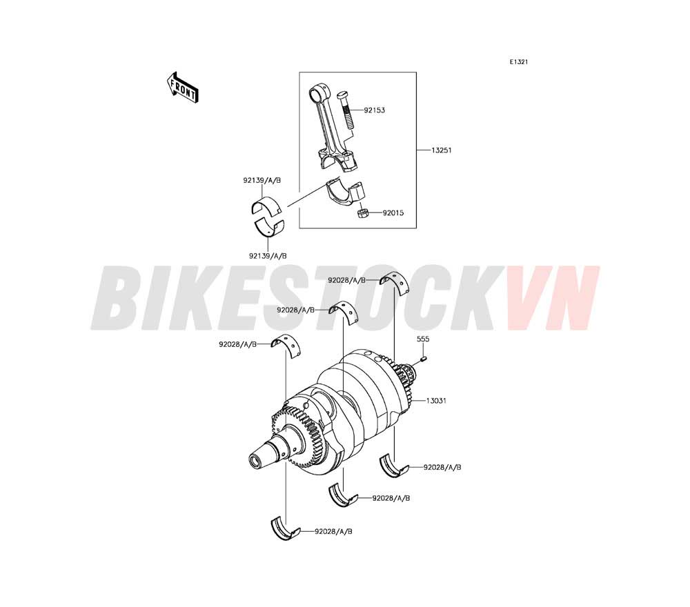 ENGINE CRANKSHAFT