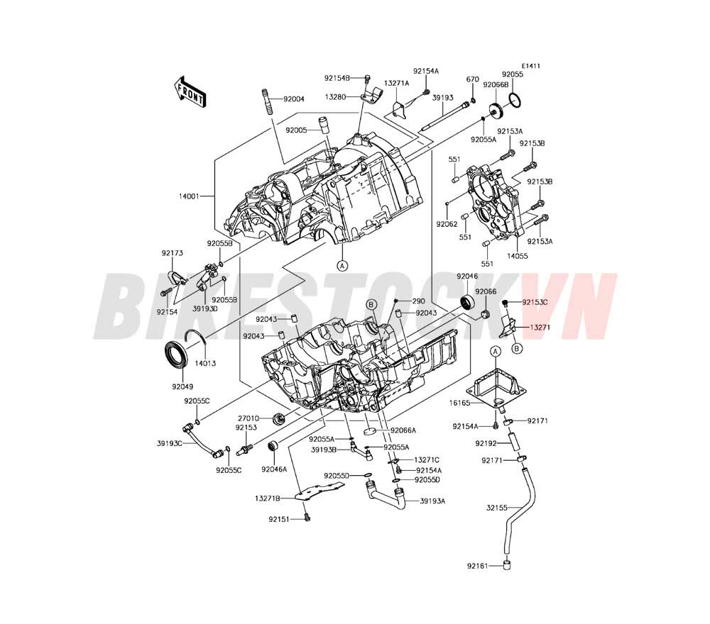 ENGINE CRANKCASE