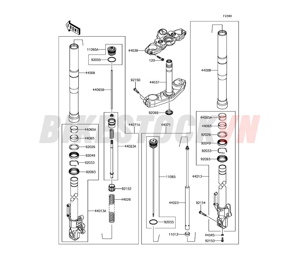 CHASSIS FRONT FORK