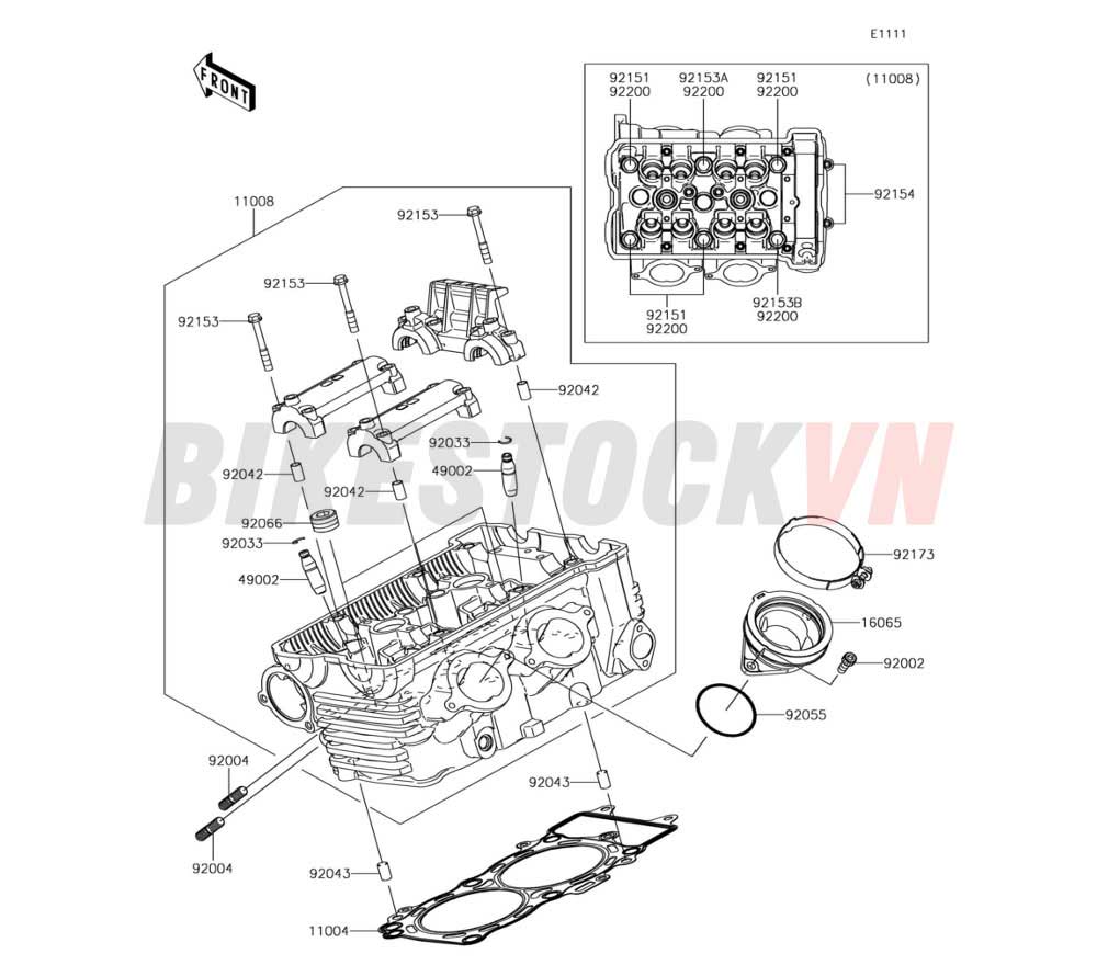 ENGINE CYLINDER HEAD