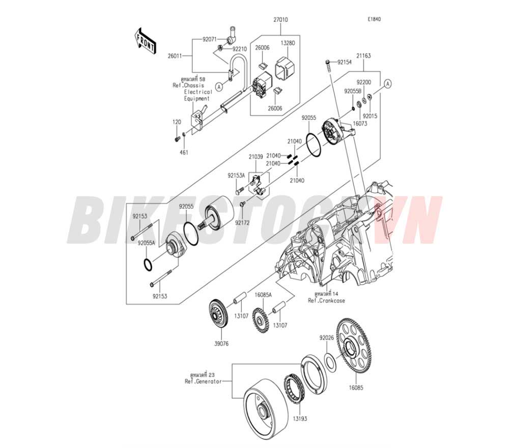 ENGINE STARTER MOTOR