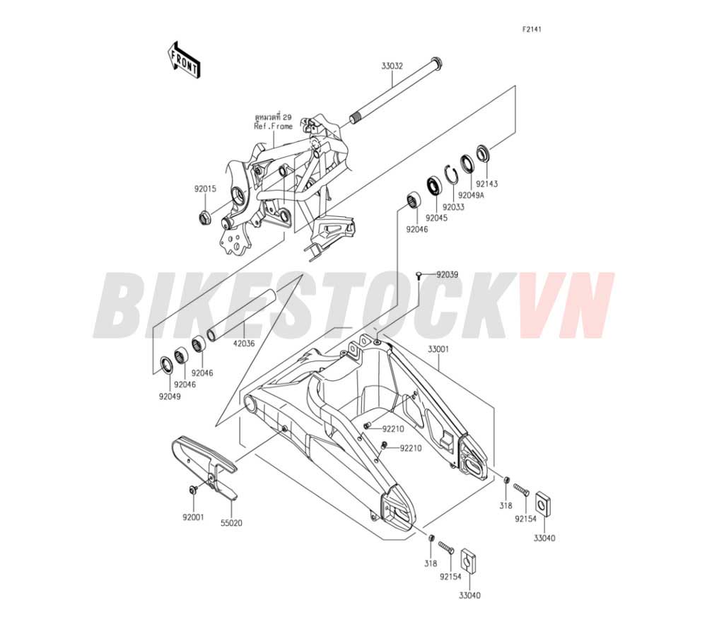 CHASSIS SWINGARM