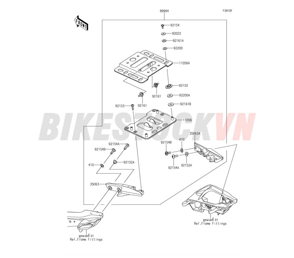 CHASSIS ACCESSORY(TOPCASE BRACKET)