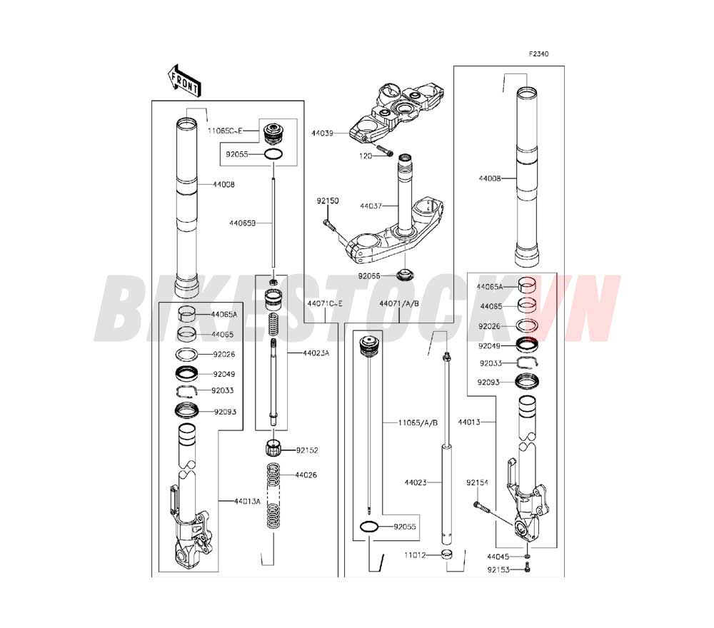 CHASSIS FRONT FORK