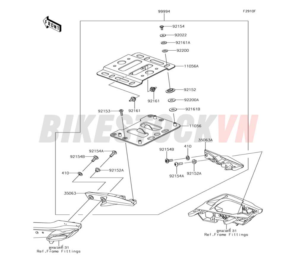 CHASSIS ACCESSORY(TOPCASE BRACKET)