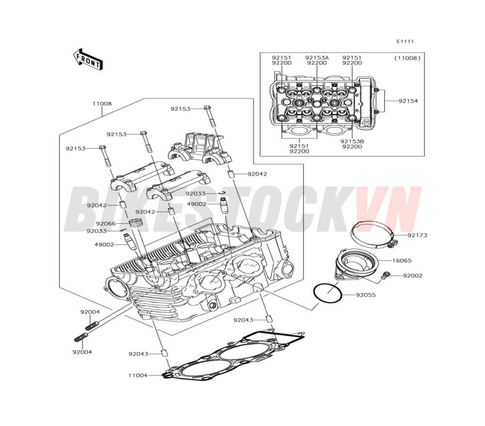 ENGINE CYLINDER HEAD