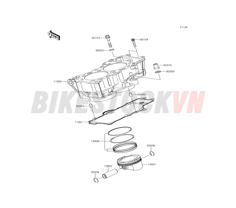 ENGINE CYLINDER/PISTON(S)