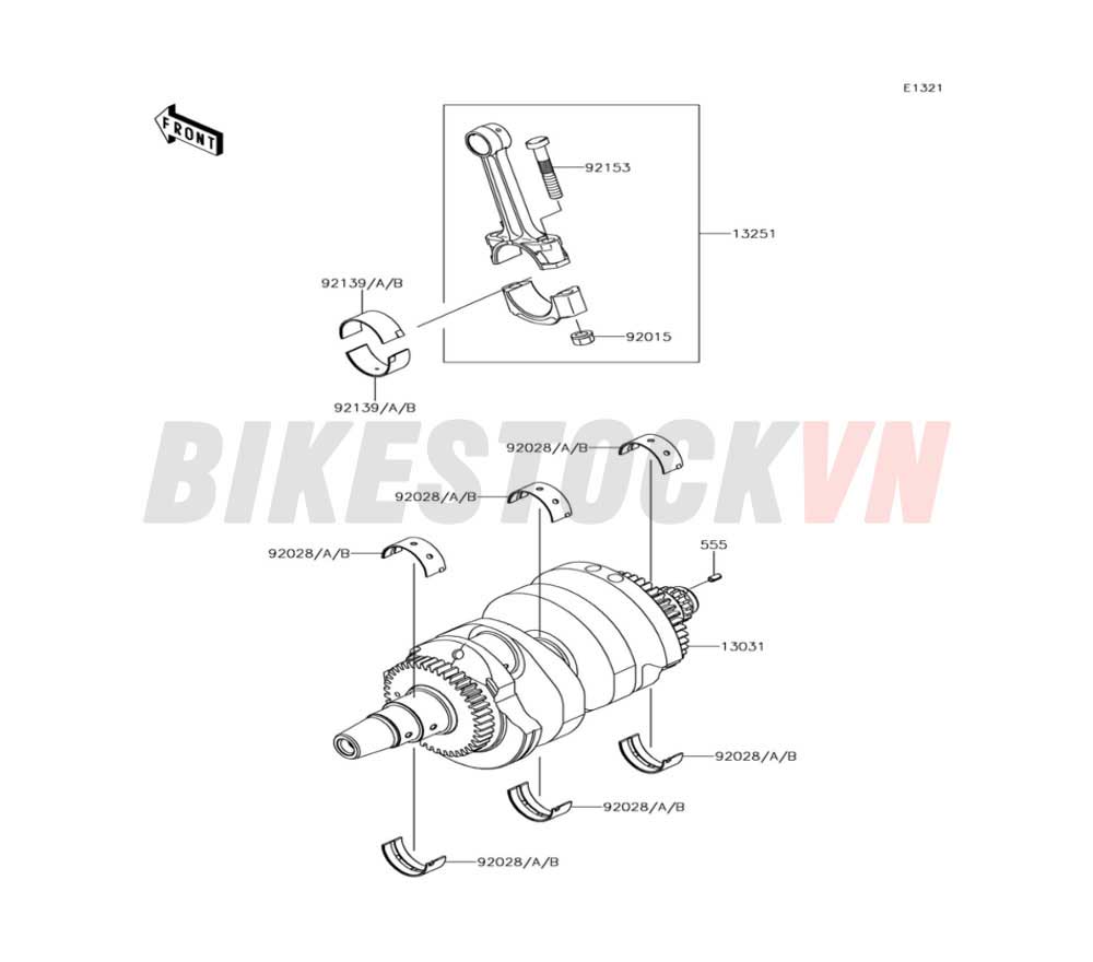 ENGINE CRANKSHAFT