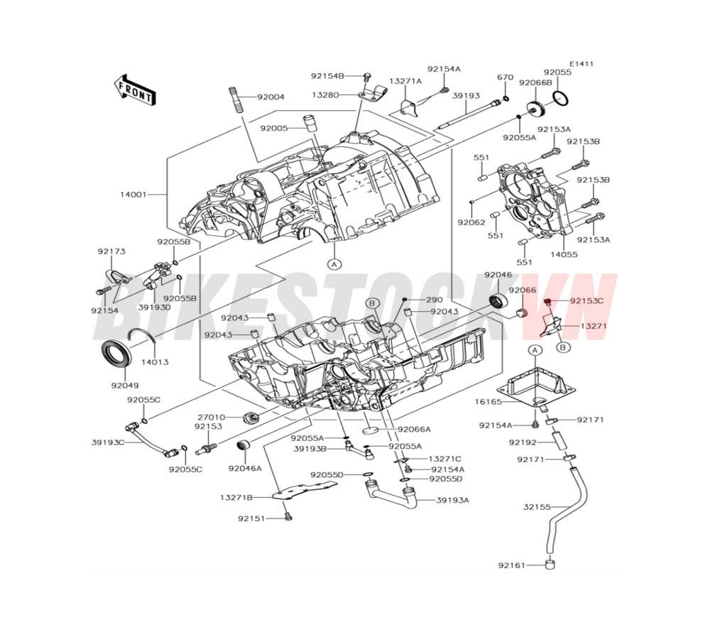 ENGINE CRANKCASE