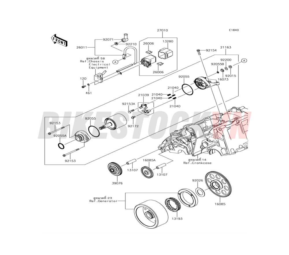 ENGINE STARTER MOTOR