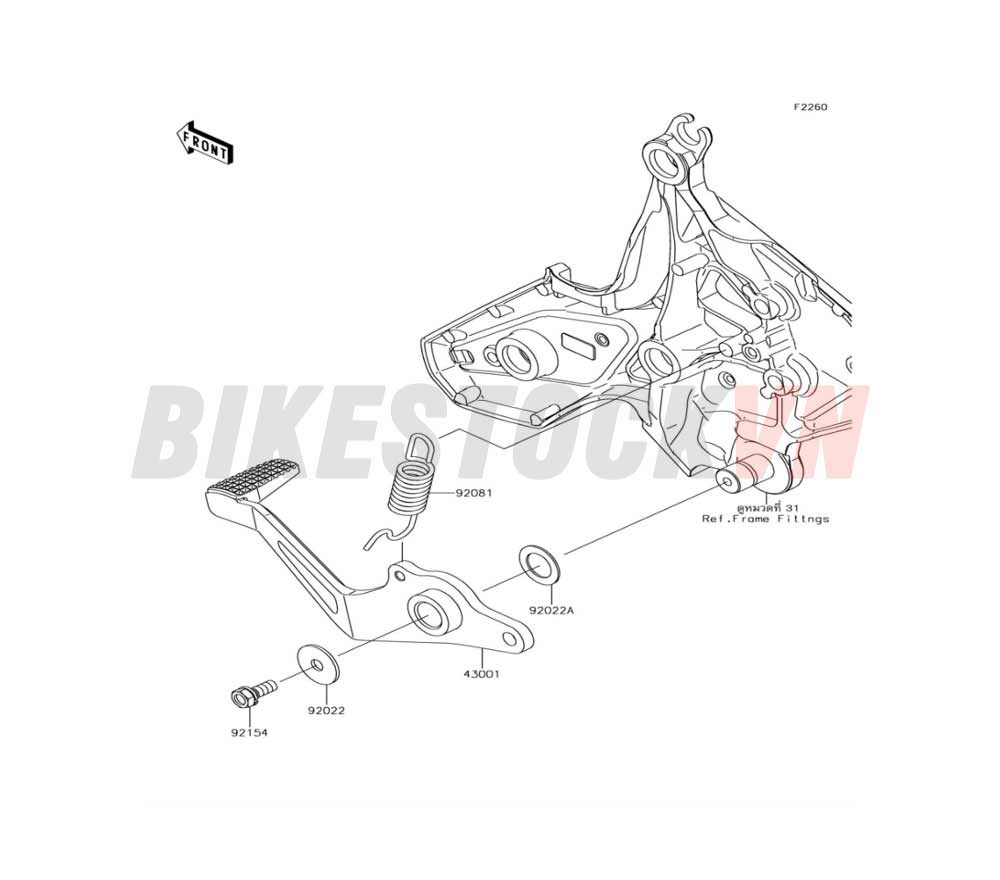 CHASSIS BRAKE PEDAL