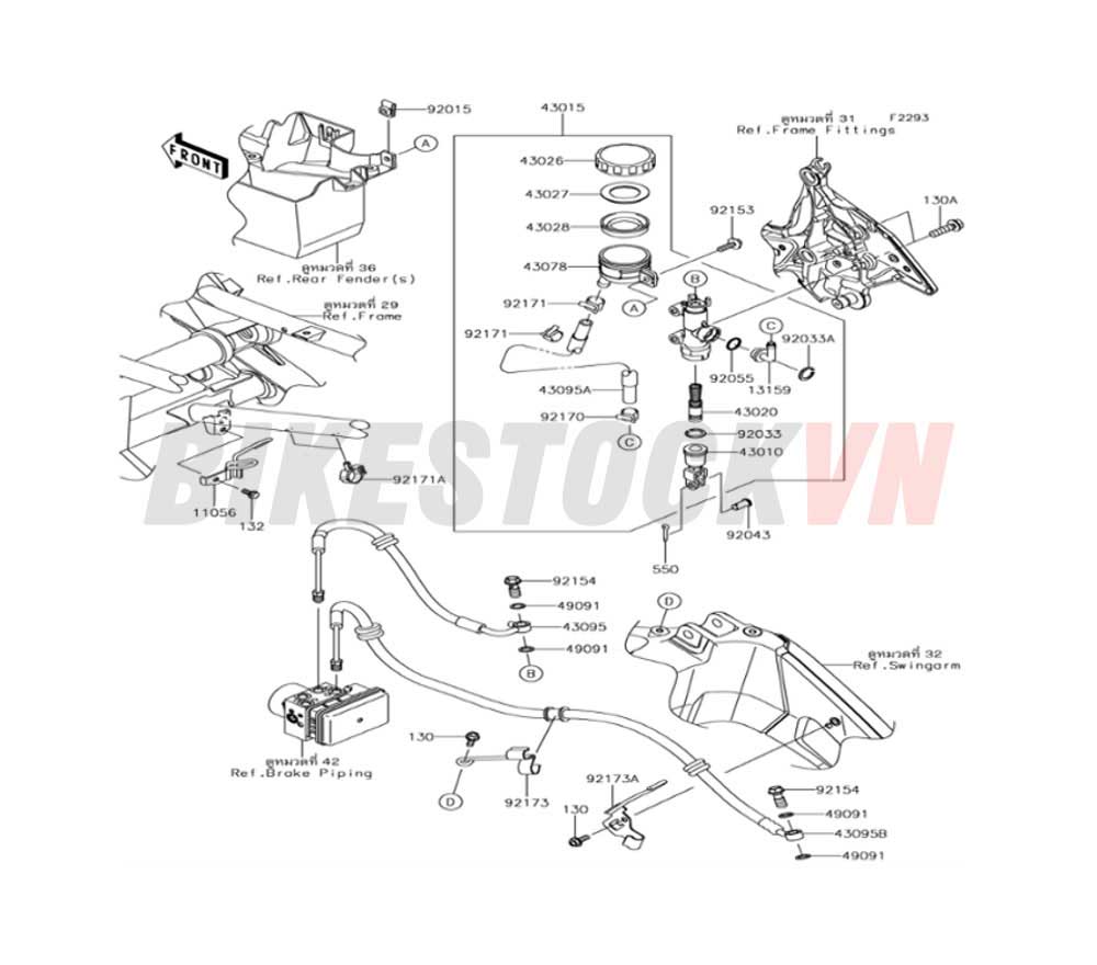 CHASSIS REAR MASTER CYLINDER