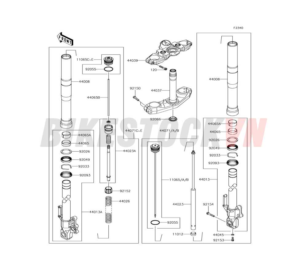 CHASSIS FRONT FORK