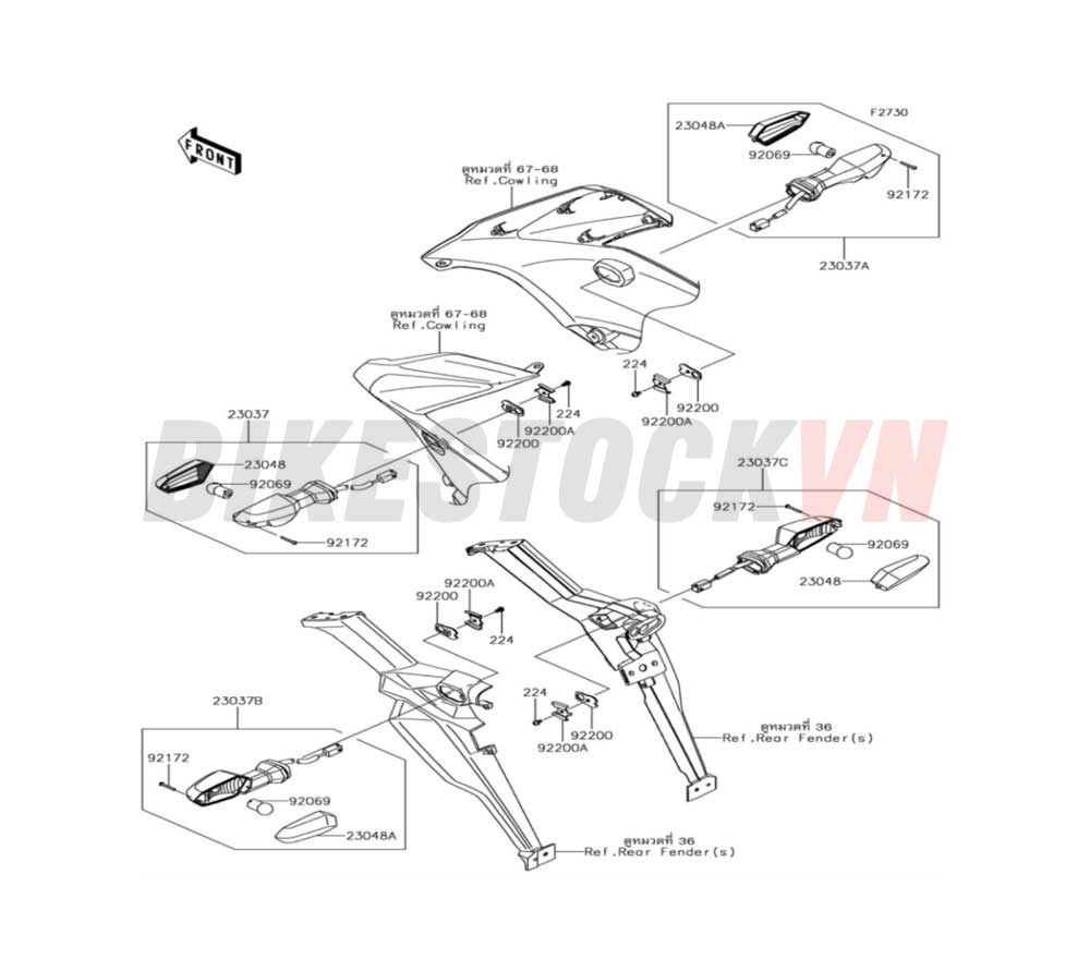 CHASSIS TURN SIGNALS