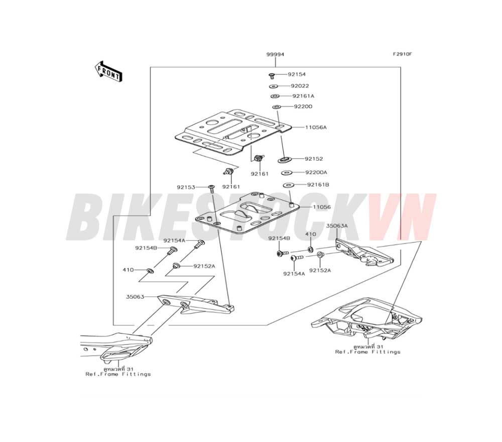 CHASSIS ACCESSORY(TOPCASE BRACKET)