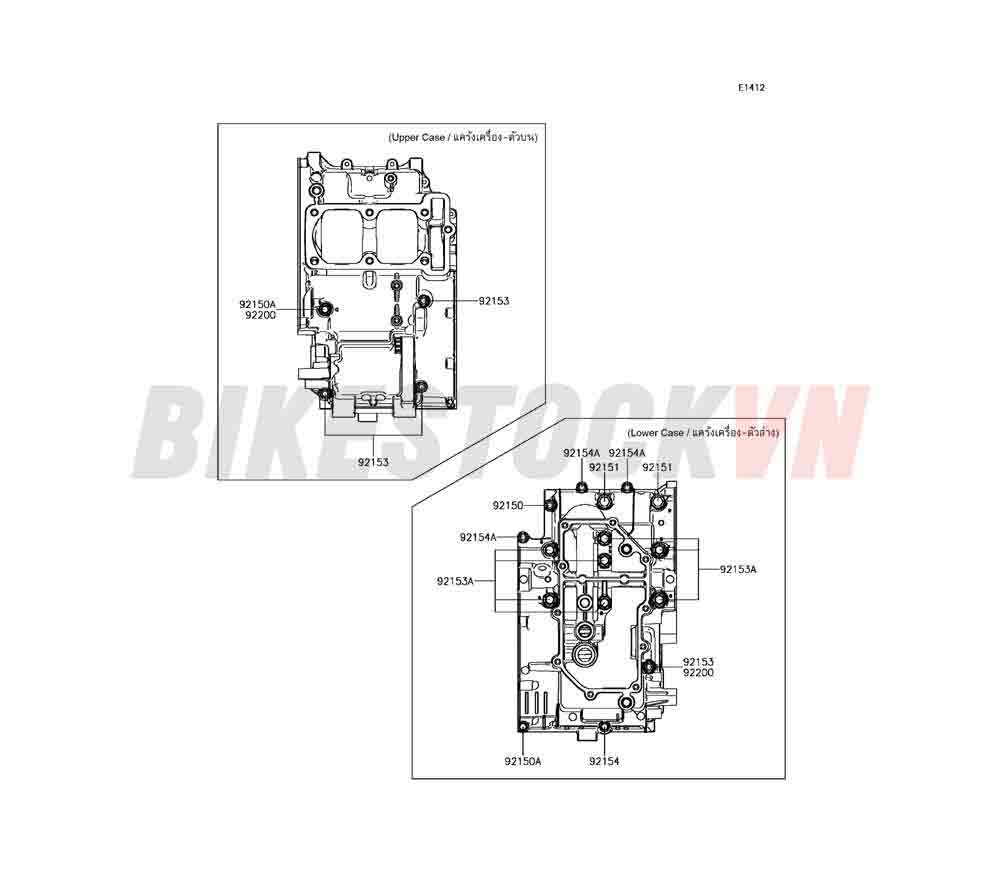 CRANKCASE BOLT PATTERN