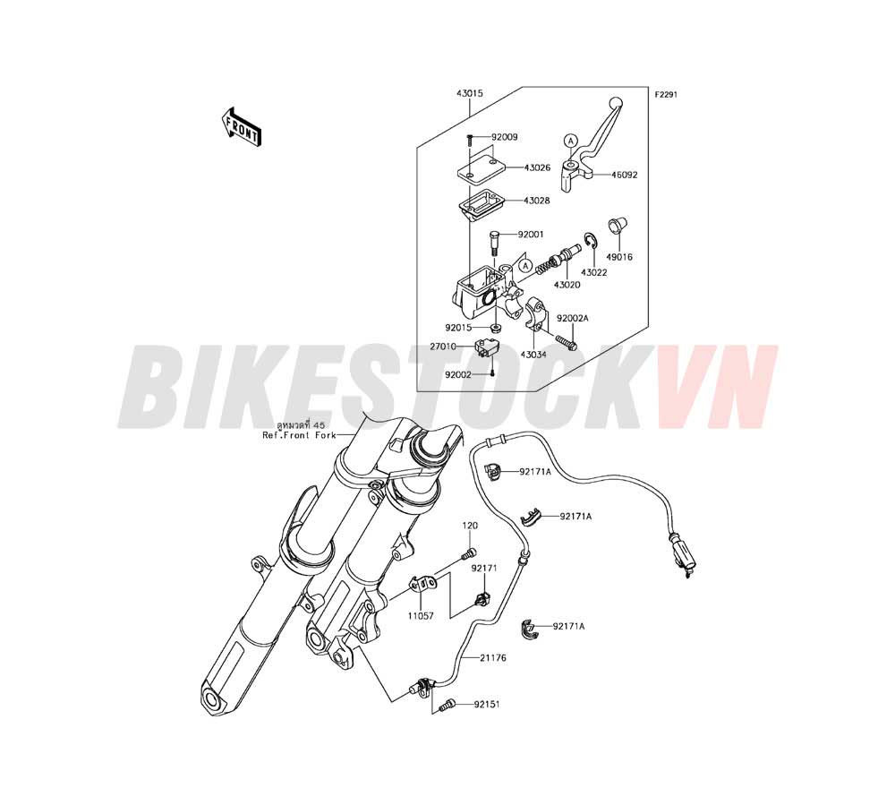 FRONT MASTER CYLINDER