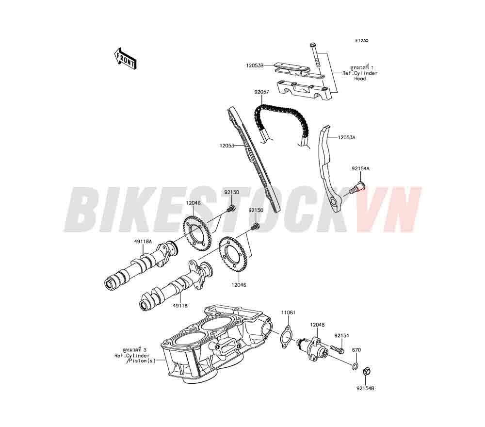 CAMSHAFT(S) TENSIONER