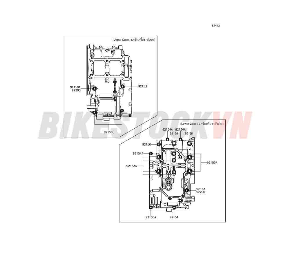 CRANKCASE BOLT PATTERN